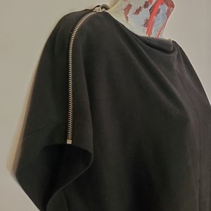 August Silk zipper sweater